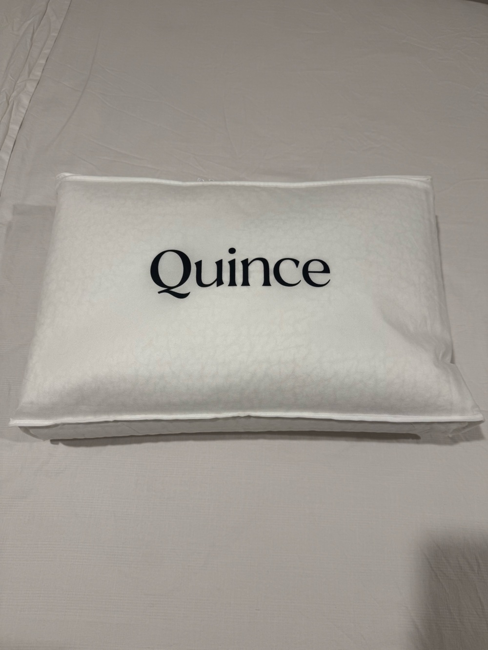 New Organic Cotton Hand Stitched Quilt Set Full/Queen - White MSRP $174 - Picture 7 of 13